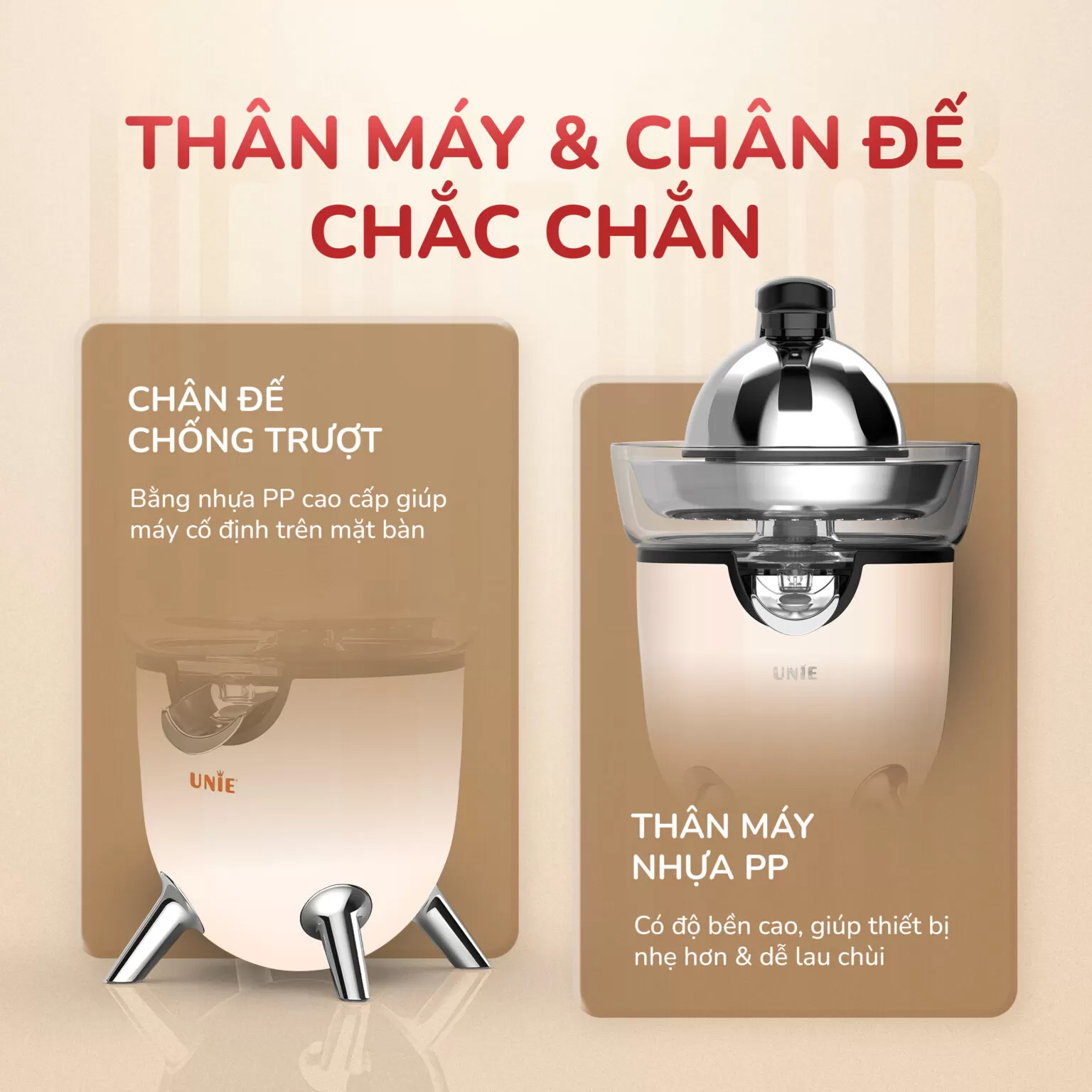Máy vắt cam điện tự động Unie