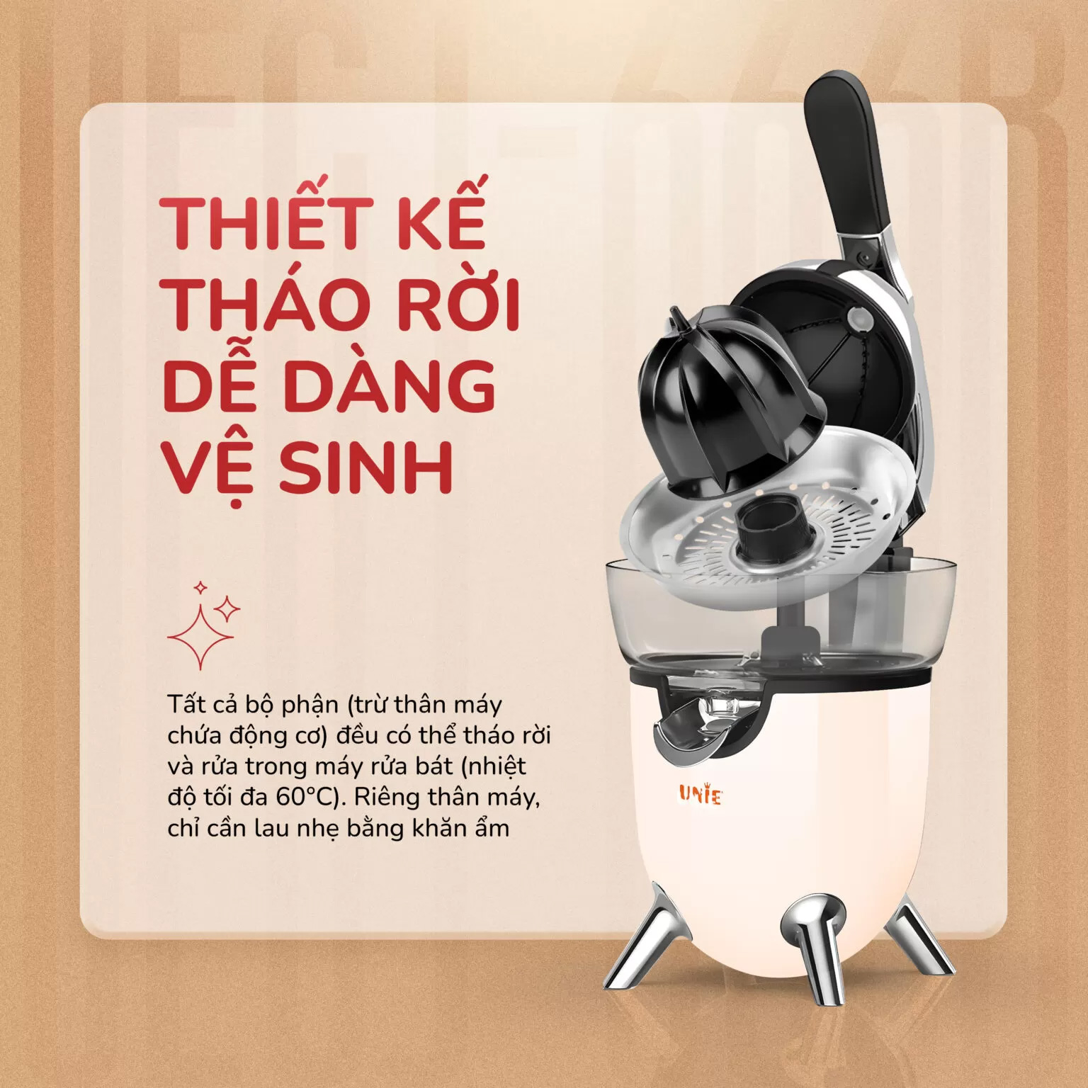 Máy vắt cam UECJ-666