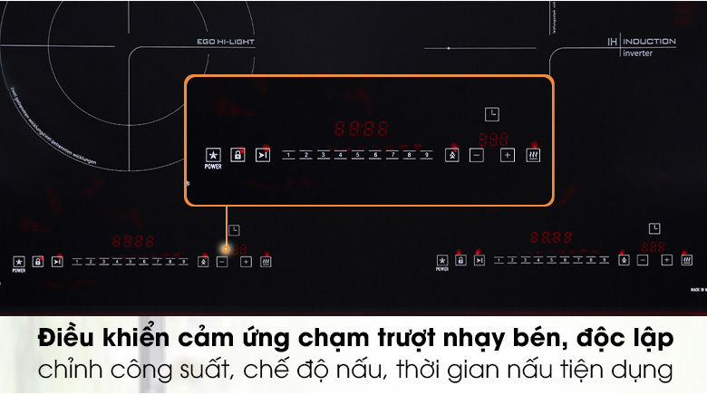 Bếp hỗn hợp lắp âm Pramie PRMY 2108