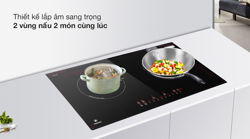Bếp từ hồng ngoại lắp âm Pramie PRTH-2101