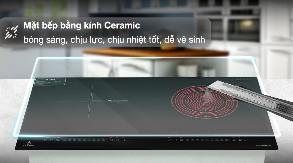 Bếp từ hồng ngoại lắp âm Pramie PRTH-A1
