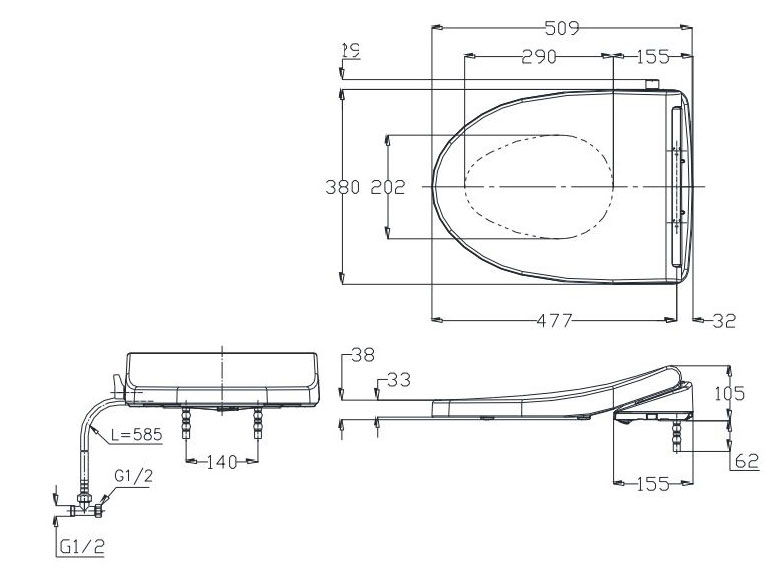 Toto TCW1211A (E4)