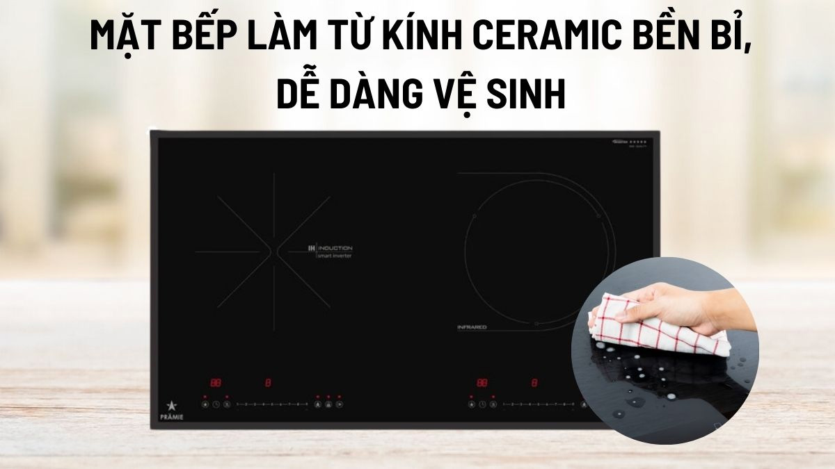 Bếp điện từ hồng ngoại Pramie PRTH-N1