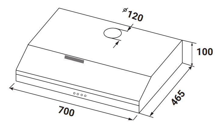 Máy hút mùi Kaff KF-788I
