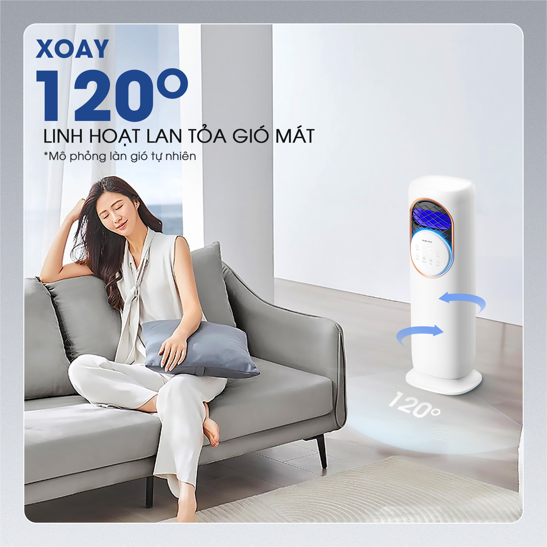 Quạt điều hòa Kalite KSA368