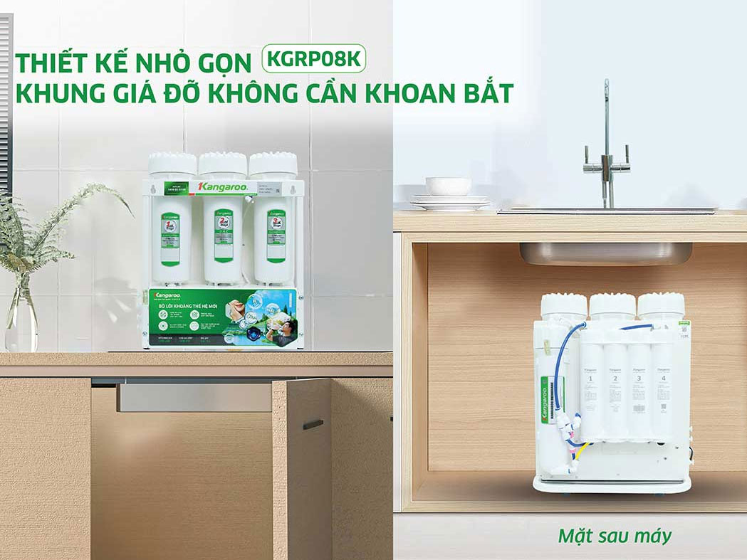 Máy lọc nước Kangaroo Hydrogen KGRP08K