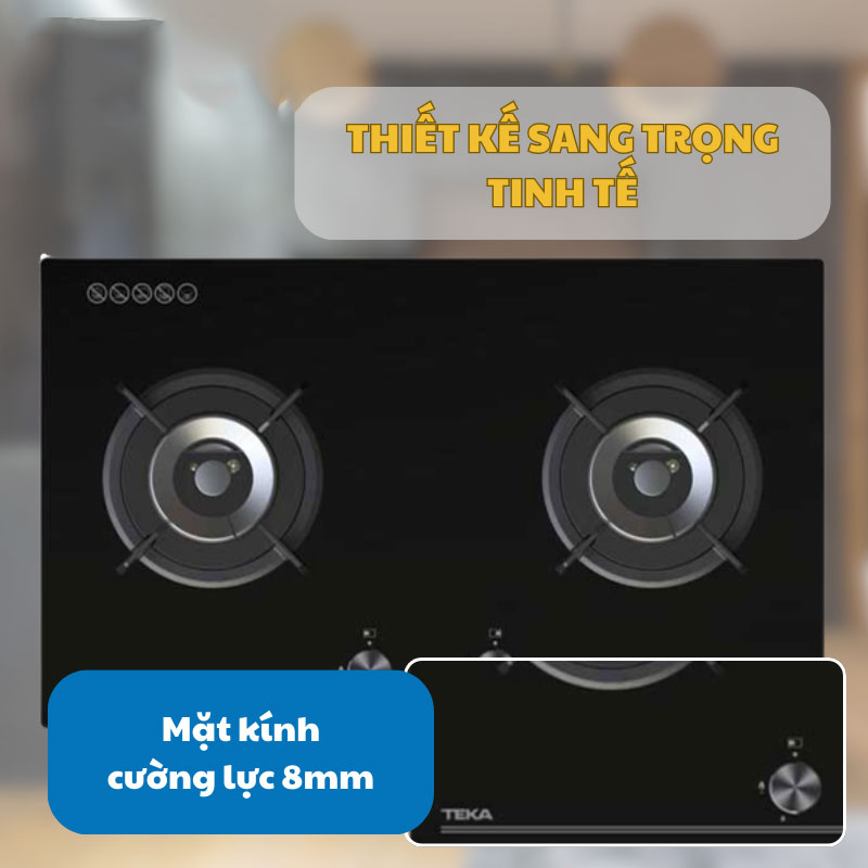Bếp ga âm Teka GKN Lux 75 2G