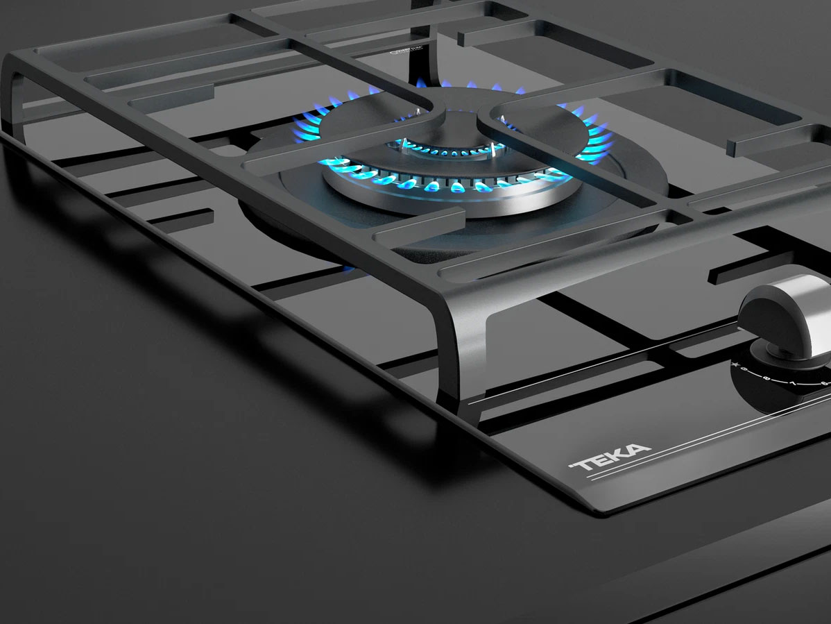 Bếp gas lắp âm 1 vùng nấu Teka COCINA GZC 31339 XBD BK