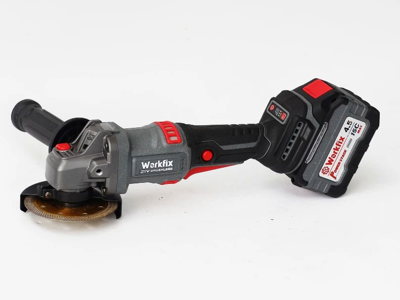 Máy mài góc dùng pin Workfix WF-AG9000PRO (không chổi than)