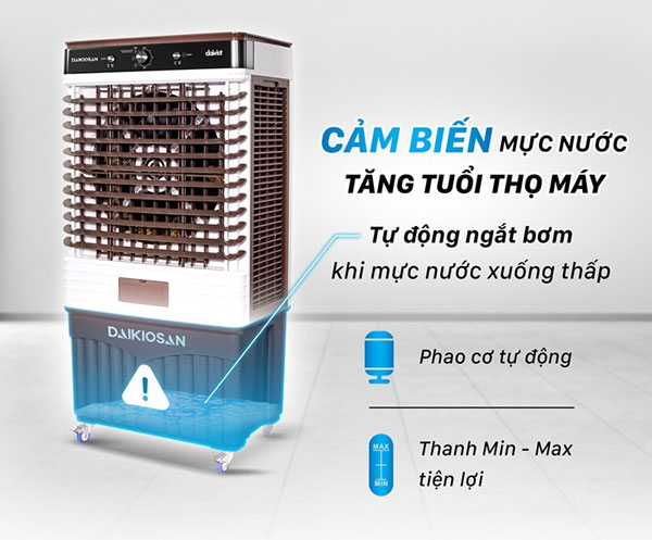Quạt Daikiosan DM208 có nhiều tiện ích thông minh