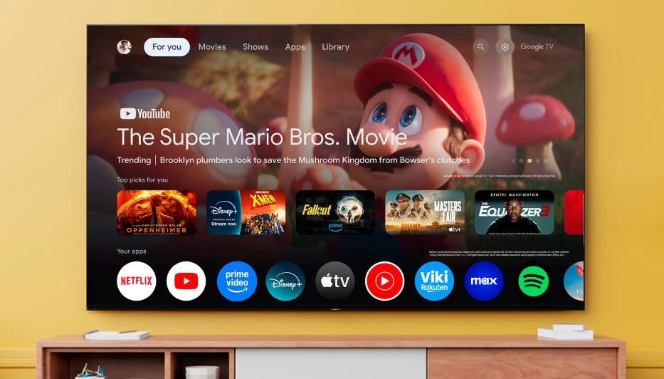 Tivi Sony 4K 75 inch K-75S25VM2 có hệ điều hành Google TV