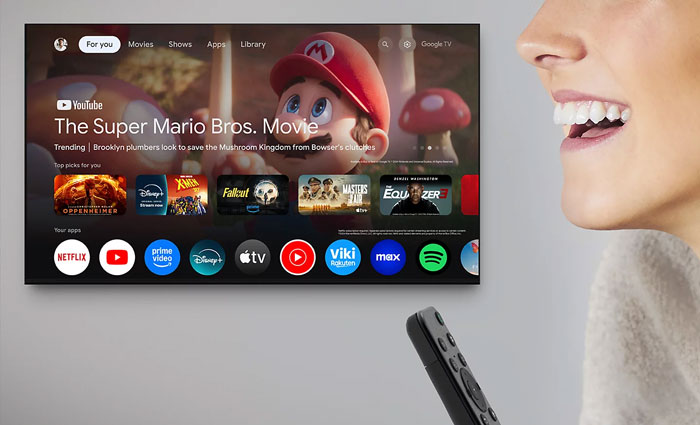 Google tivi Sony 55 inch 4K K-55S20M2 có nhiều tiện ích thông minh