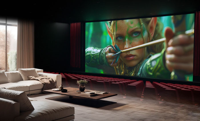 Sony K-65S20M2 có độ phân giải 4K cho hình ảnh rõ nét