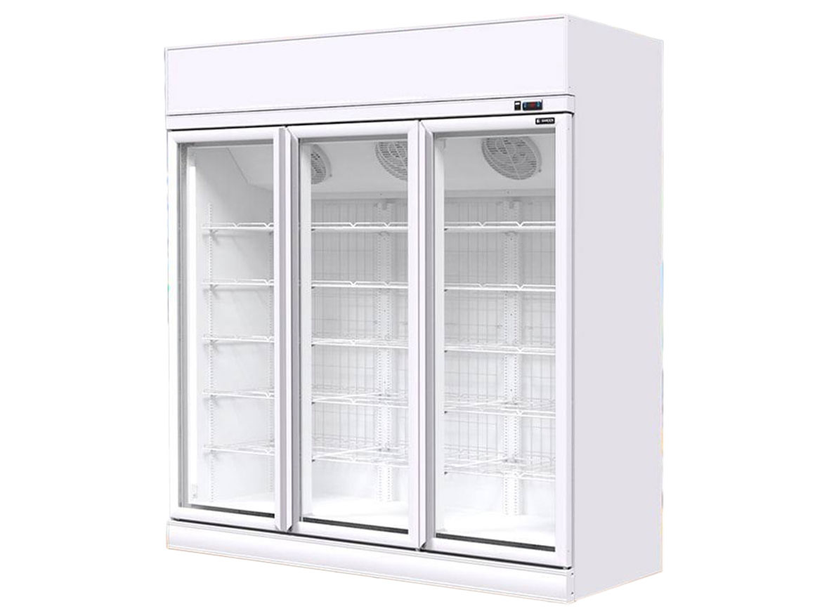 Tủ đông đứng 3 cửa kính Sanden SFM-1505