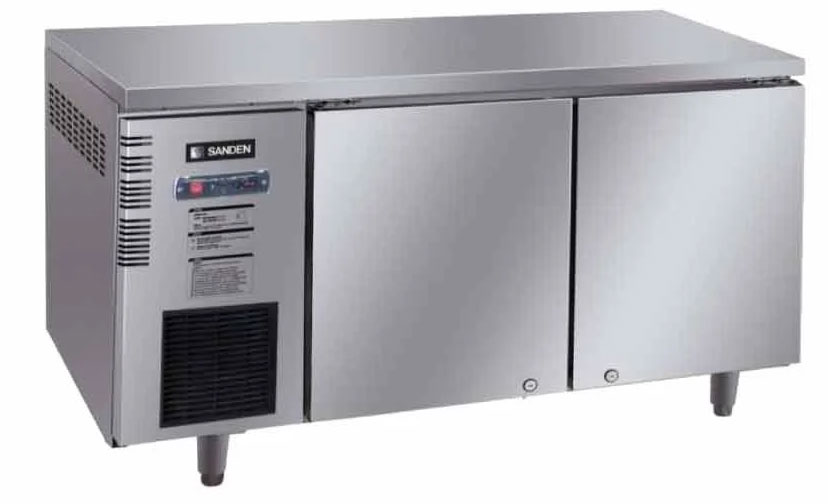 Bàn mát 2 cánh inox Sanden SCC-1503