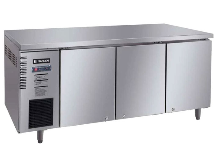 Bàn mát 3 cánh inox Sanden SCC-1803