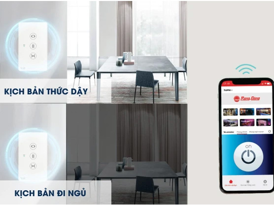 Công tắc thông minh CTCU.WF CN.01T.2W.SP MN