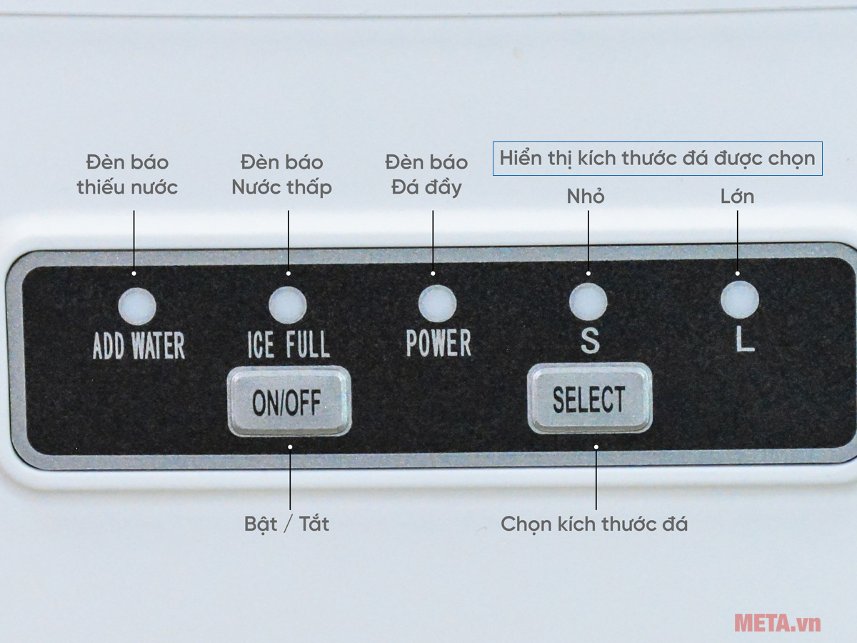 Máy làm đá mini P-Emic PK-12K