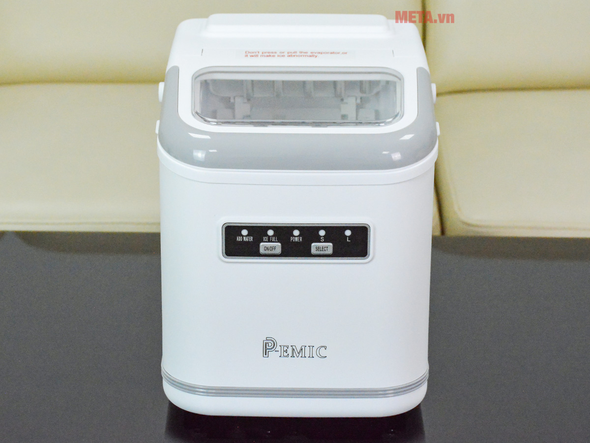 Máy làm đá mini P-Emic PK-12K dung tích thùng chứa đá 600g