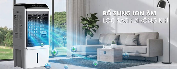 quạt điều hòa Hòa Phát HPCF1-032I có chức năng tạo ion âm