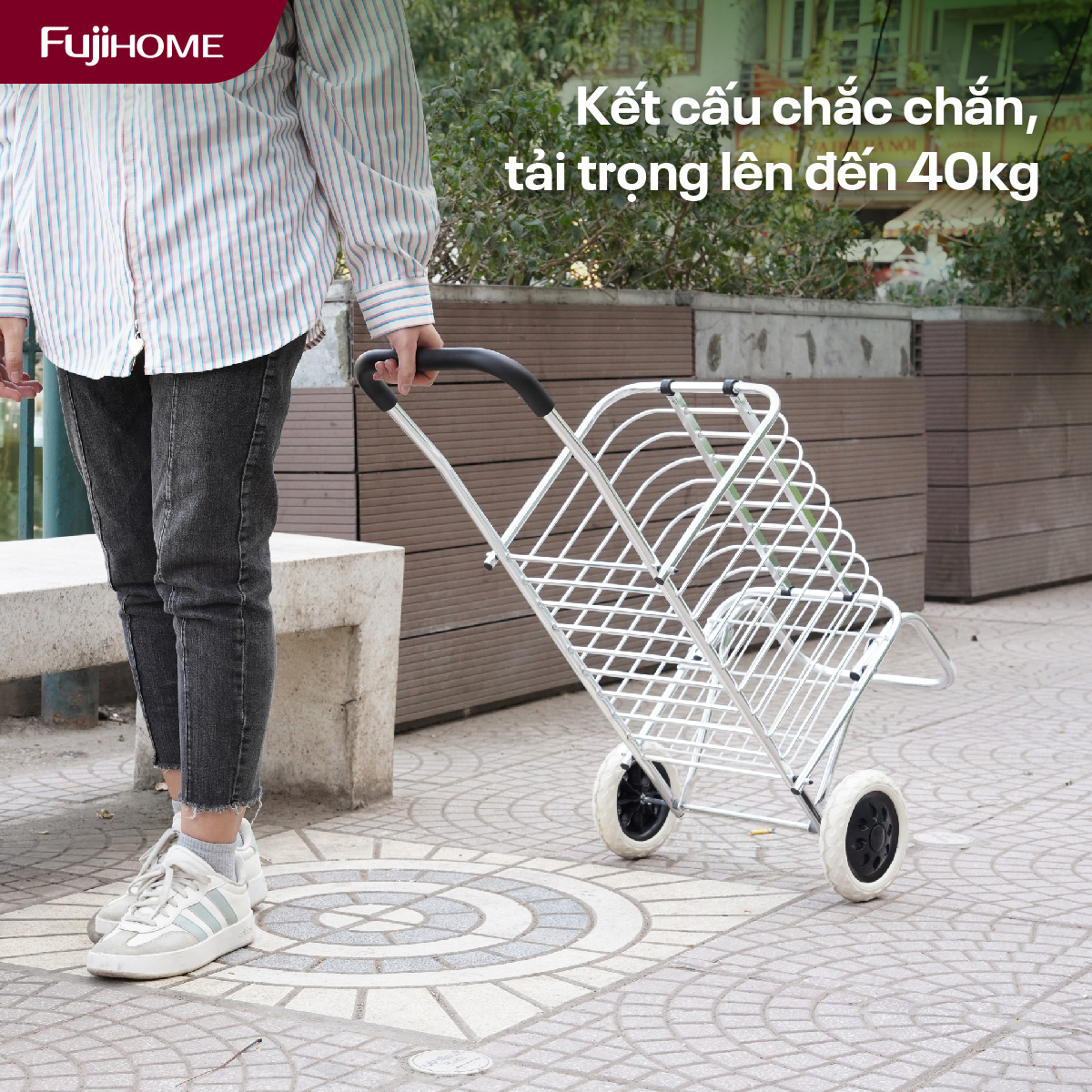 Xe kéo đi chợ Fujihome SC-250NEW2