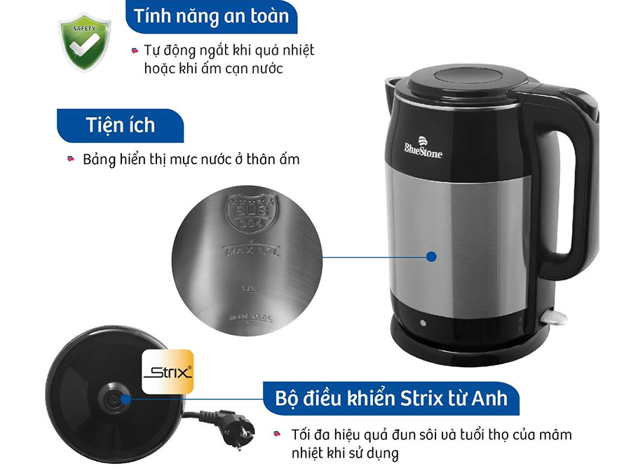 Ấm siêu tốc BlueStone  