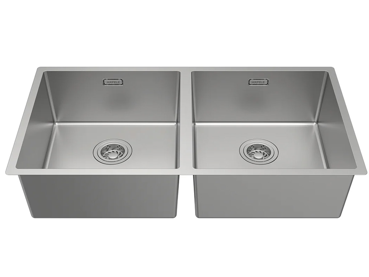 Chậu bếp Inox Hafele Satin R10 HS24-SSN2S-870 (567.24.437)