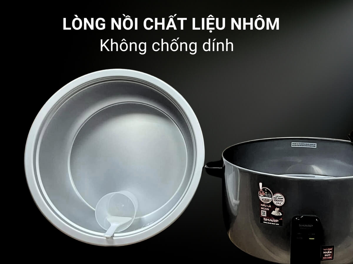 Nồi cơm điện công nghiệp Sharp KSH-H65V-SL