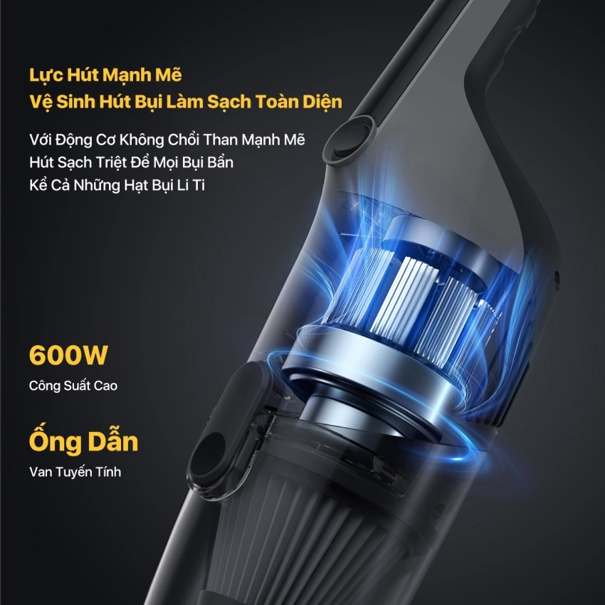 Máy hút bụi cầm tay Deerma DX120C