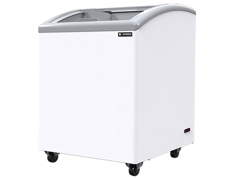 Tủ đông cửa kính cong Sanden SNC-0155 (150 lít)