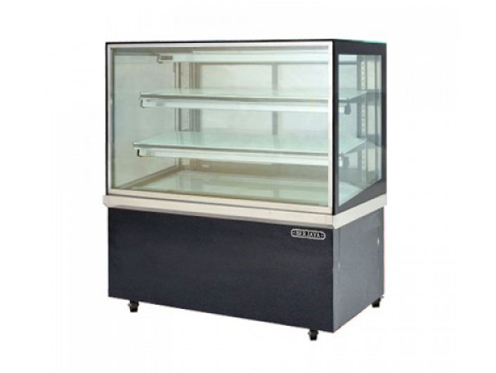 Tủ trưng bày bánh kính vuông Berjaya RCS-12SB13-2FB dài 1.2m