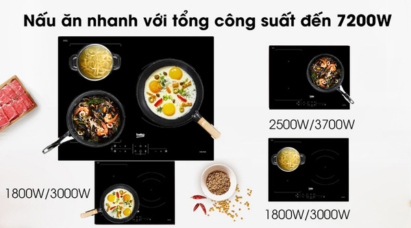 Bếp từ âm Beko HII 63200 FHT