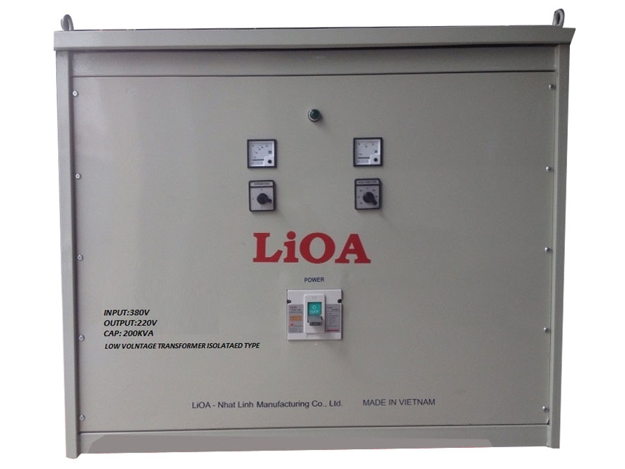 Biến áp cách ly 3 pha 200 KVA 3K202M2DH5YC