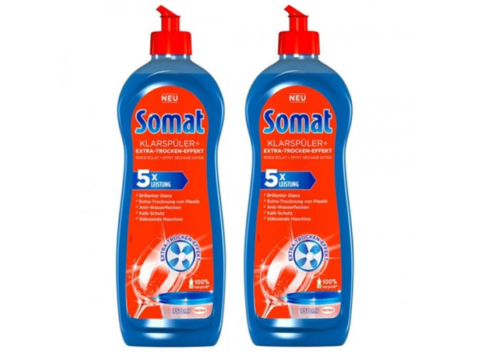 Bộ 3 món gồm bột, muối, nước làm bóng Somat