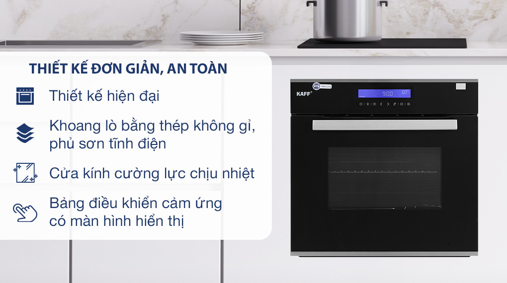 Lò nướng âm Kaff KF-T90S