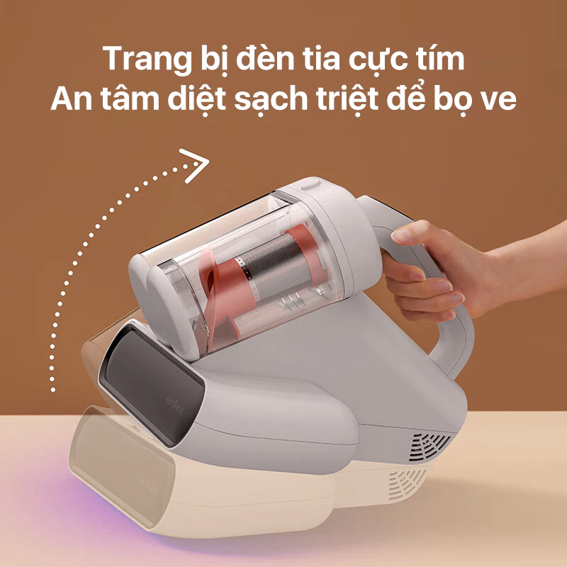 Máy hút bụi đệm giường