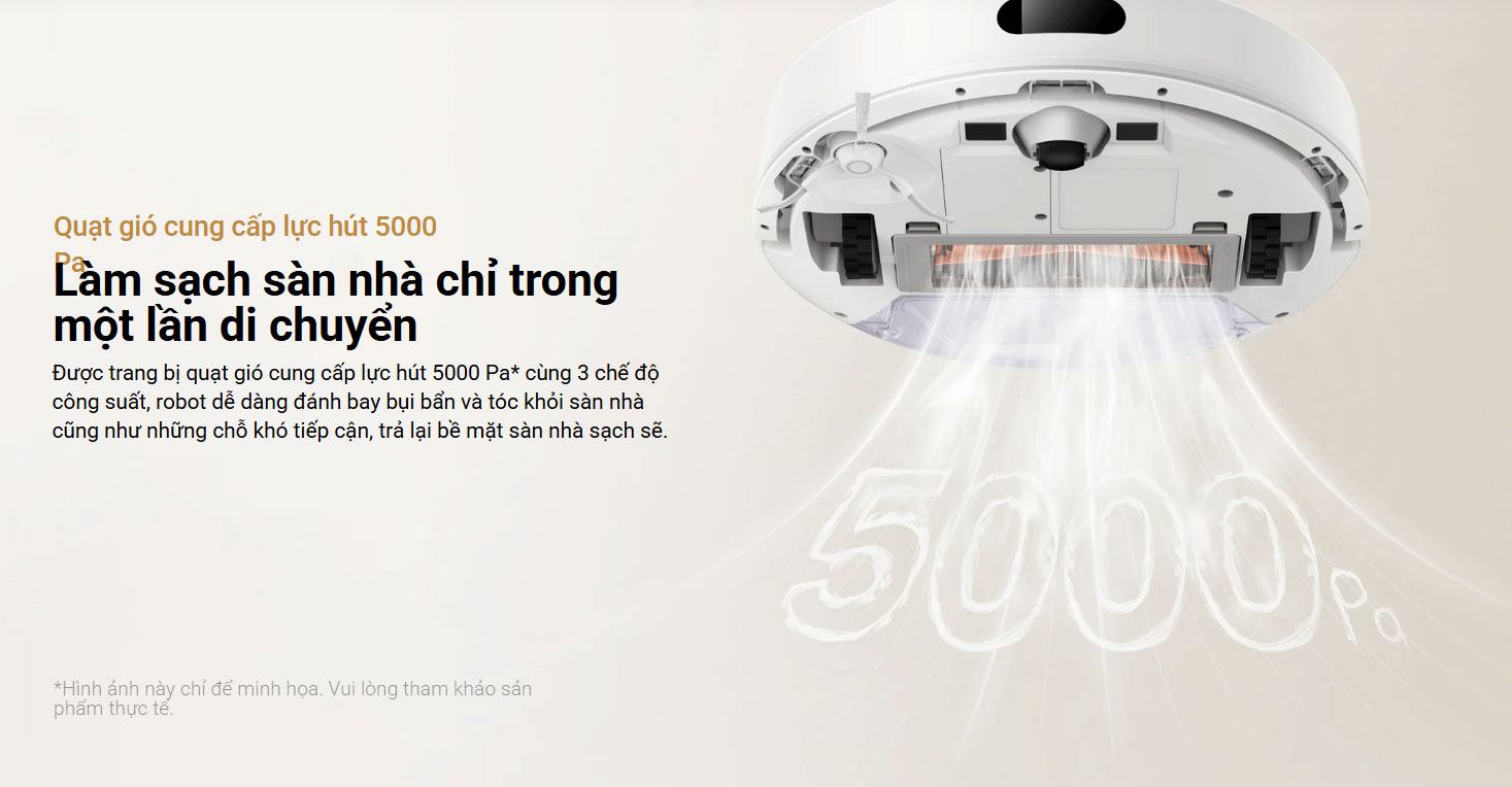 Robot hút bụi lau nhà  