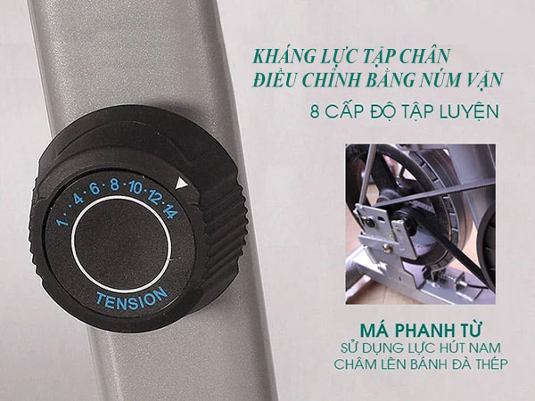 Xe đạp tập cho người già  
