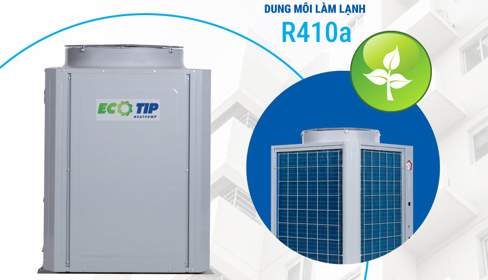Máy bơm nhiệt công nghiệp Heat Pump Ecotip MEGA7