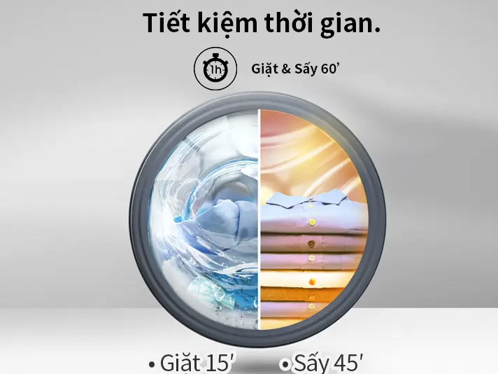 Máy giặt sấy inverter  