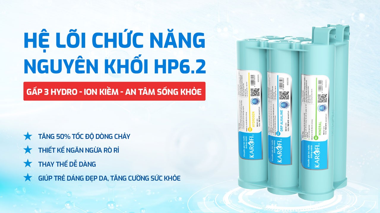 Máy lọc nước nóng lạnh Karofi  