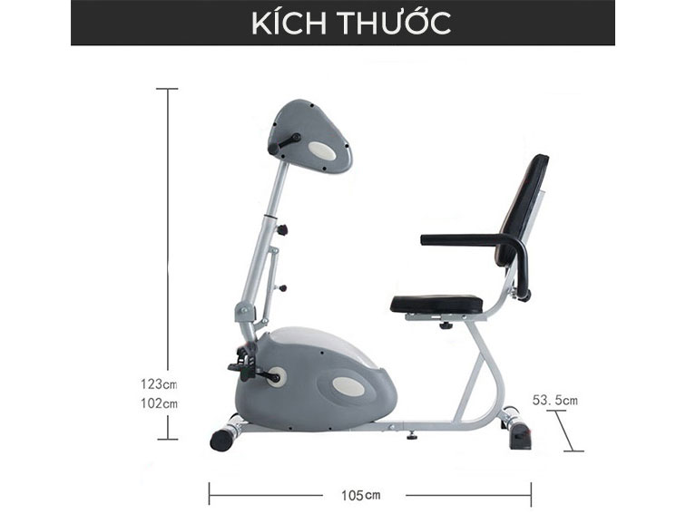 Xe đạp tập phục hồi chức năng điện T698