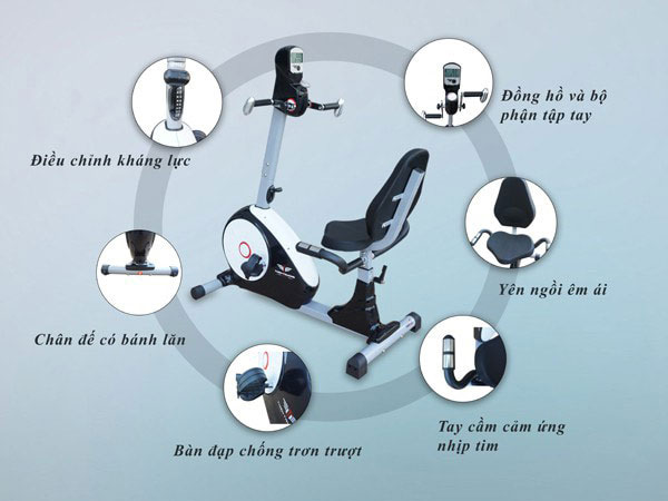 Xe đạp tập phục hồi chức năng 