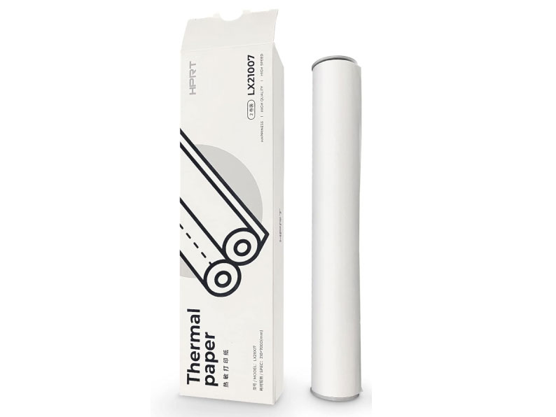 Giấy in chuyển nhiệt dạng cuộn MT810 Thermal Paper (chiều rộng 210mm)