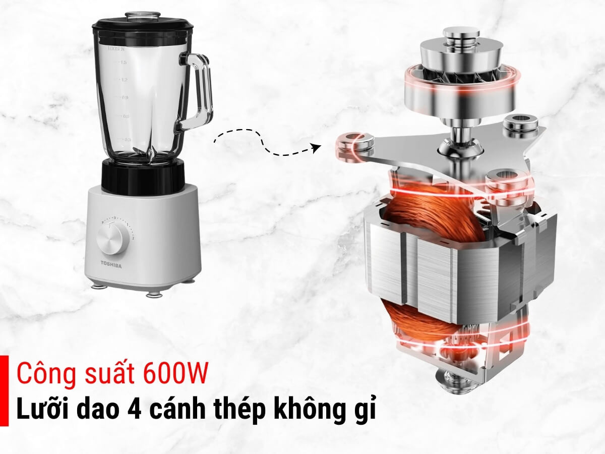 Máy xay sinh tố Toshiba BL-70GR1UV