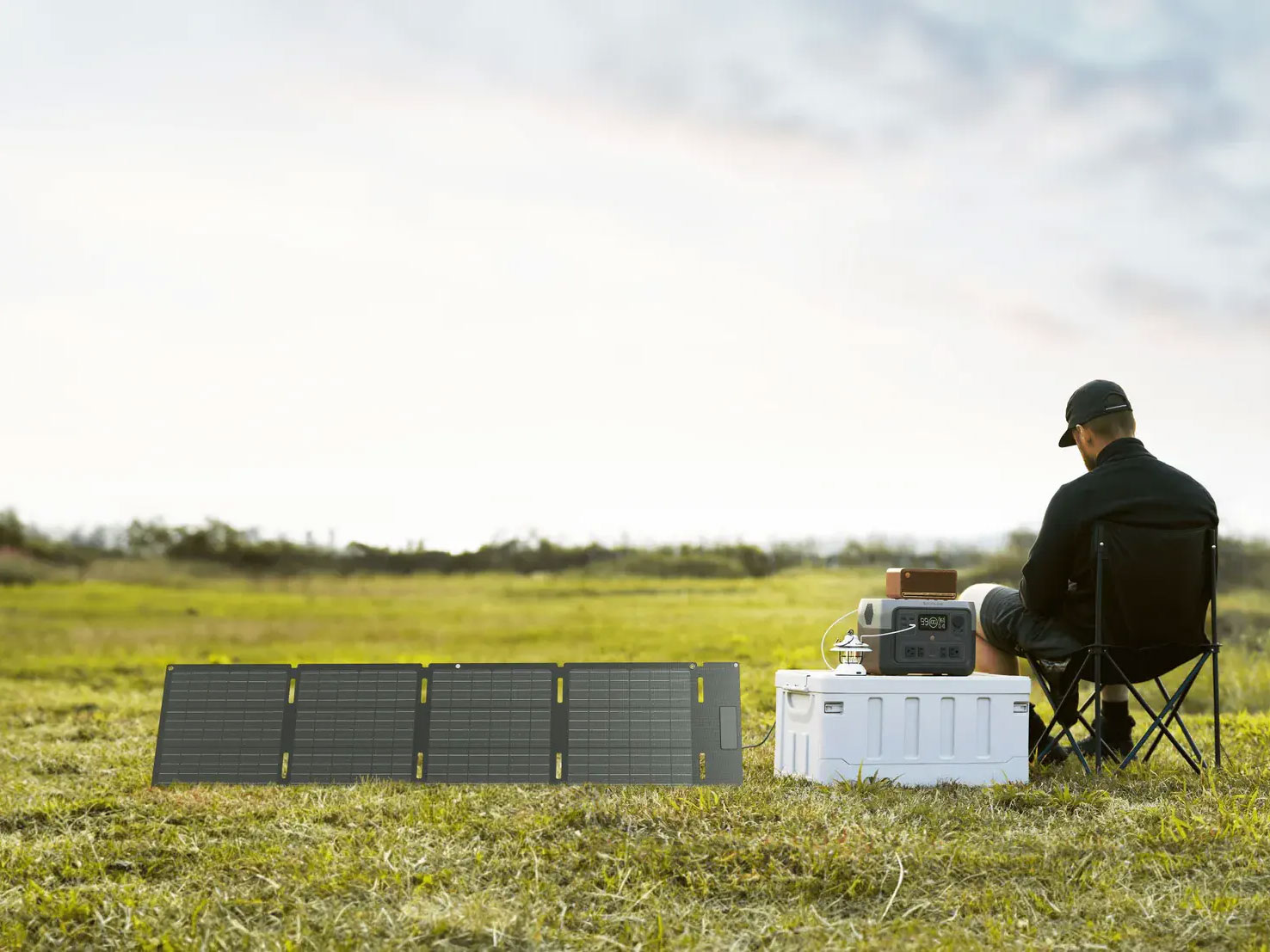 Tấm pin năng lượng mặt trời EcoFlow SKU: EFSOLAR45-TYPE-C