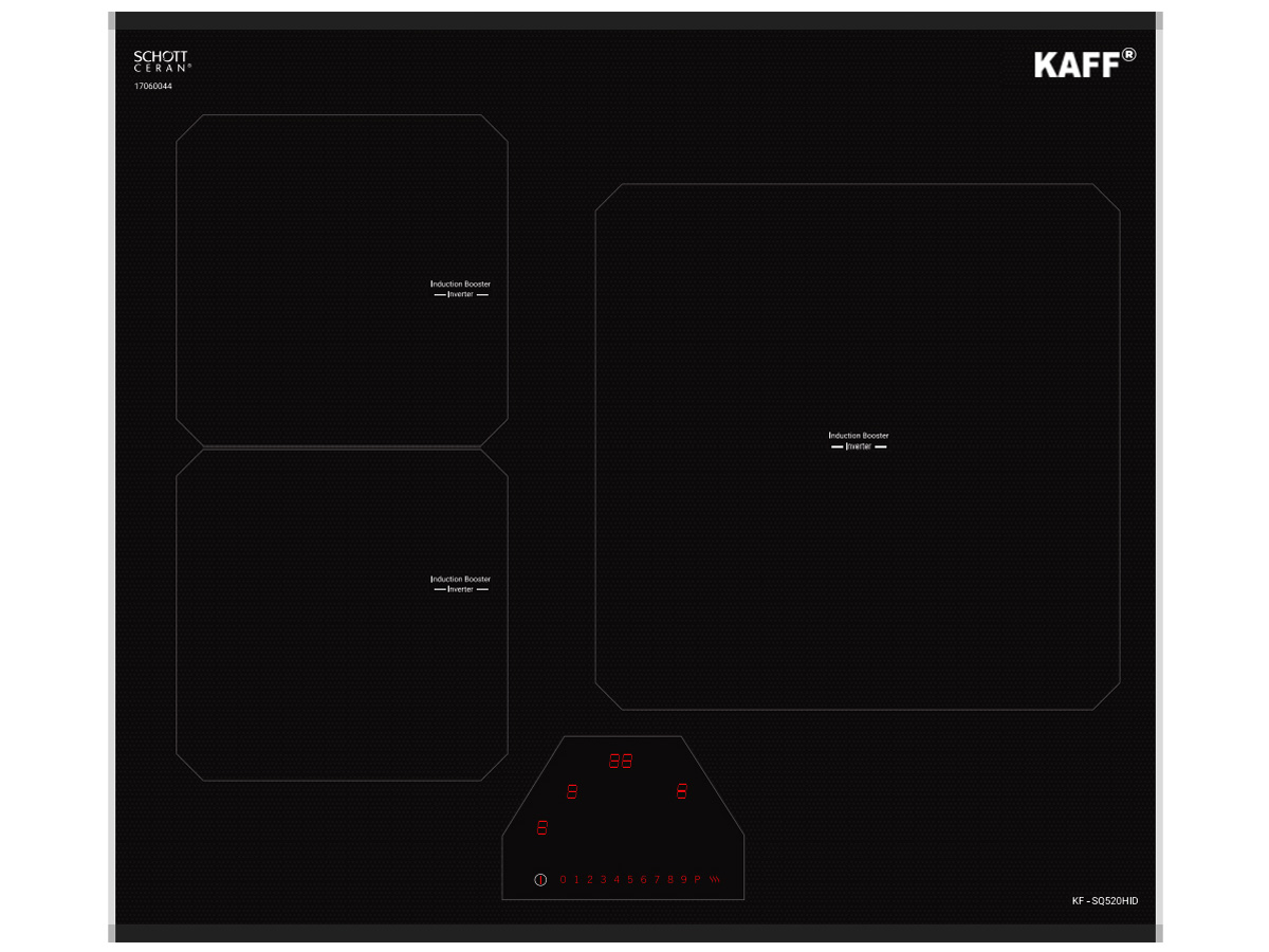 Bếp ba từ Kaff KF-SQ520HID