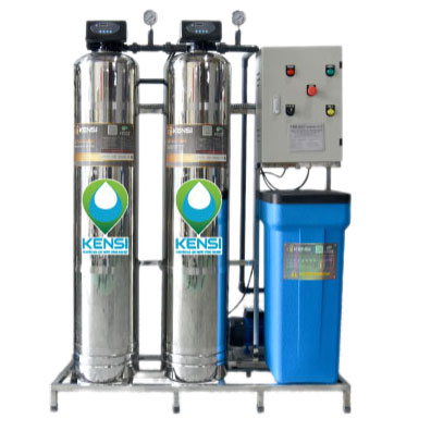 Hệ thống lọc nước tổng gia đình 2 cột inox van tự động KS/LT/1000/AT/2I