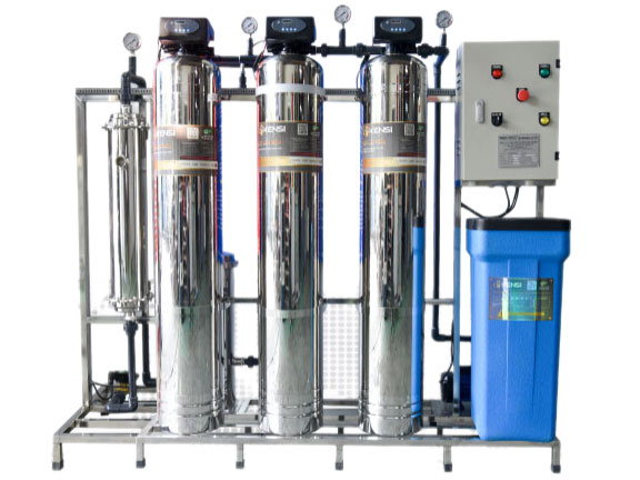 Hệ thống lọc nước tổng làm mềm 3 cột inox tích hợp lọc KS/UF/1000/AT/3I