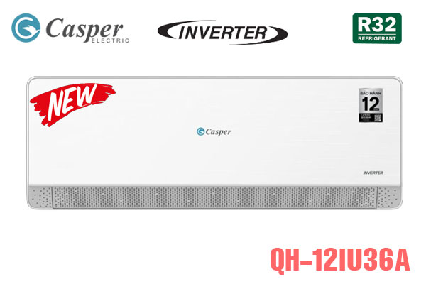 Điều hòa Casper inverter 12.000 BTU 2 chiều QH-12IU36A